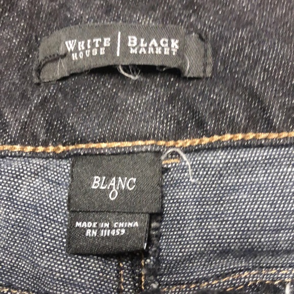 2 pair of White House black market jeans shorts - Picture 3 of 4
